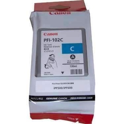 Картридж PFI-102C (0896B001) для Canon iPF500/600/700 голубой