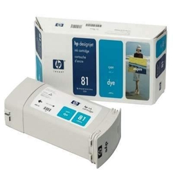 Картридж HP №81 C4931A голубой