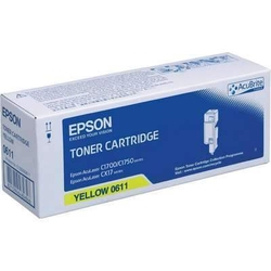 Картридж S050611 для Epson AcuLaser C1700/1750/CX17 желтый