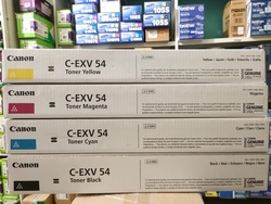 Тонер-туба Canon C-EXV54BK C-EXV54C C-EXV54Y C-EXV54M  комплект