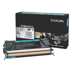 Картридж X746A1CG  для Lexmark  X746de,X748de,голубой , 7000стр