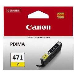 Картридж CLI-471Y (0403C001) для Canon PIXMA MG5740/6840 желтый